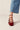 LUKE ONIX WINE BURGUNDY LEATHER BALLET FLATS - CULT MIA