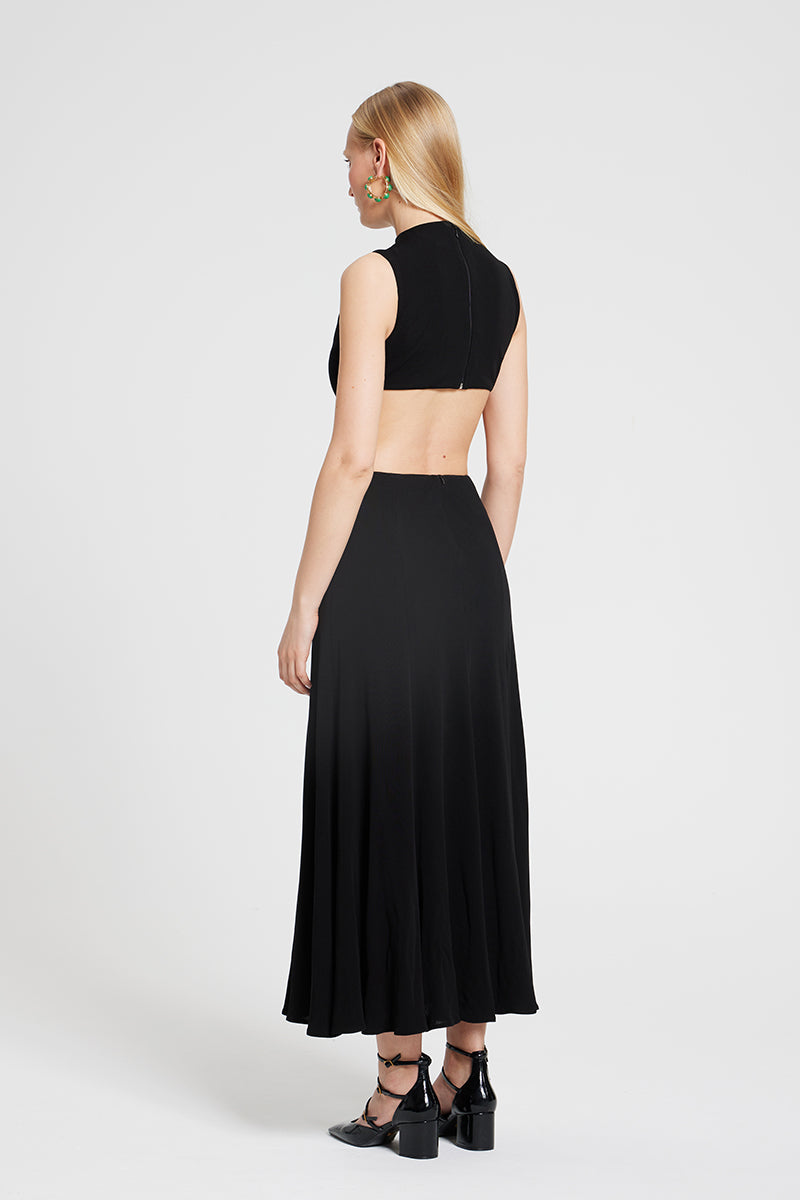 marlow midi dress Mara Hoffman Marlow Dress - Black