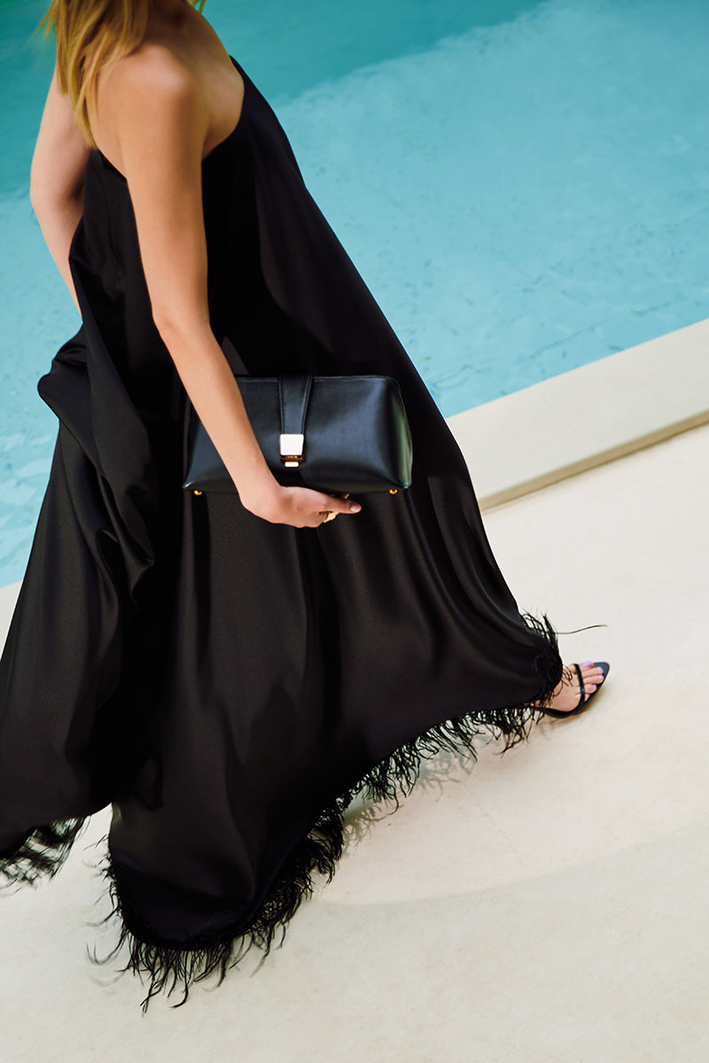 CEREMONY CLUTCH IN BLACK - CULT MIA