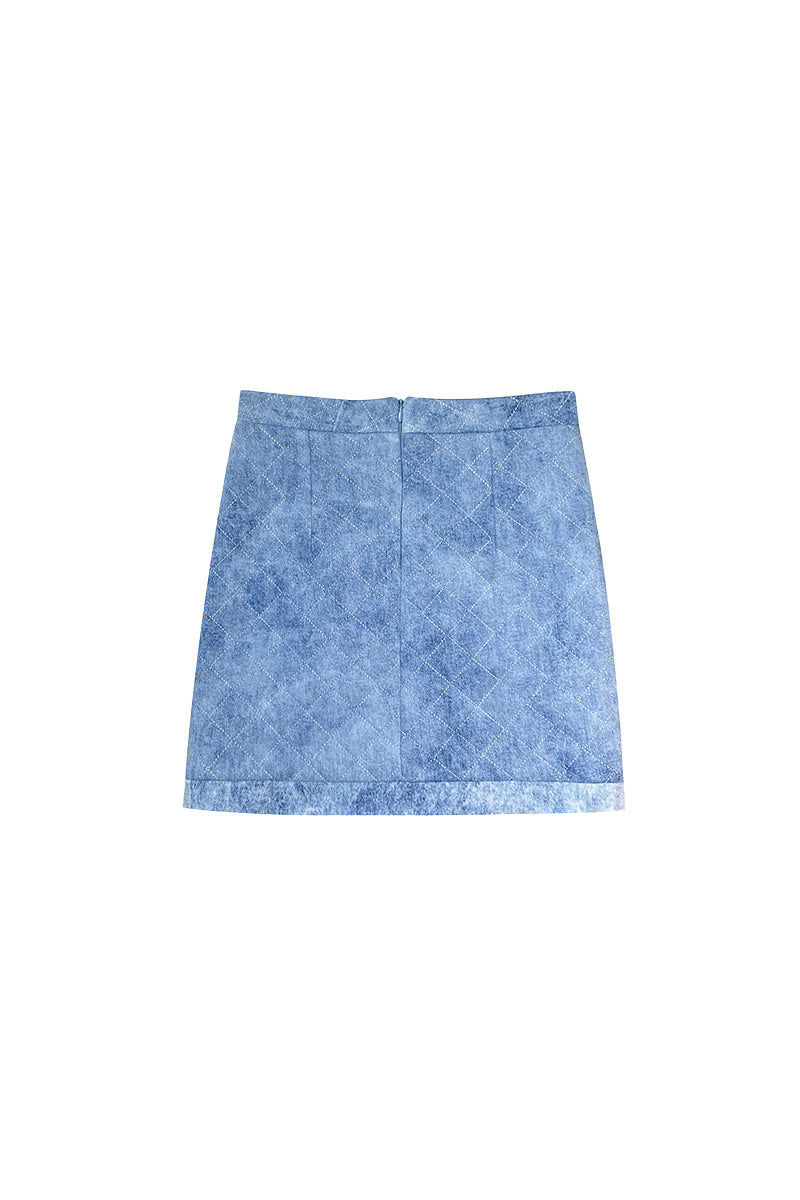 MEGGY DENIM SKIRT - CULT MIA