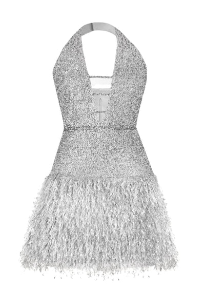 AMINA SPARKLING MINI DRESS | CULT MIA | Monika Dimova