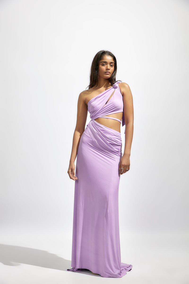 VIDA LILAC MAXI DRESS - CULT MIA