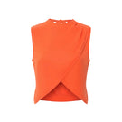 NiLuu Ember Jackie Top in ghost color, stylish women's blouse with a relaxed fit and elegant design.