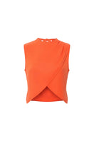 NiLuu Ember Jackie Top in ghost color, stylish women's blouse with a relaxed fit and elegant design.