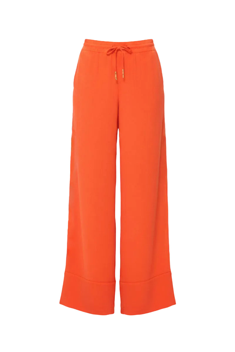 NiLuu Ember lounge pants in ghost color, soft and comfortable pants with a relaxed fit for casual wear.
