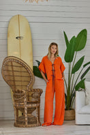 NiLuu Ember Lounge Pants in soft, cozy fabric with a relaxed fit and elastic waistband, perfect for casual wear.