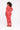 ZUSI RED AND ORANGE ANKLE LENGTH DRESS | Onalaja | CULT MIA