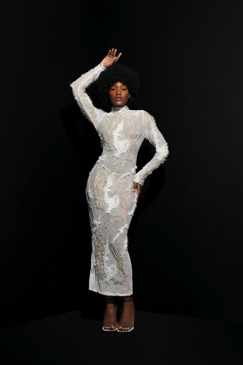 ZUSI WHITE MIDI DRESS | Onalaja | CULT MIA