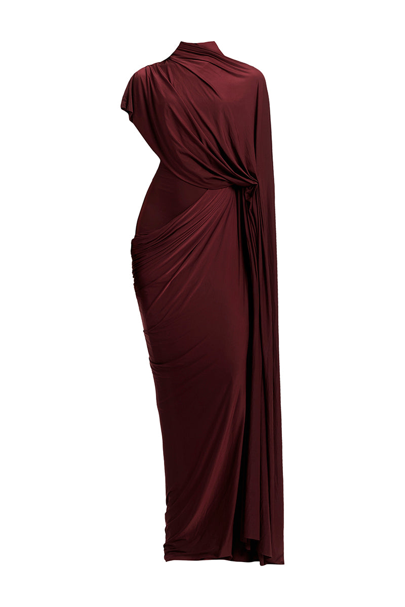DAPHNE DRAPED MAXI DRESS - CULT MIA