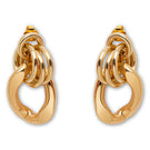 Silvia Gnecchi Briana Gold Earrings featuring elegant gold design and intricate details, perfect for stylish accessories.