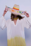 Pájara Pinta New World Hat in multi-color with wide brim, lightweight and stylish for sun protection.