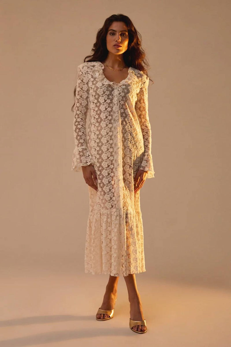 VESTIDO PALOMA IN WHITE - CULT MIA