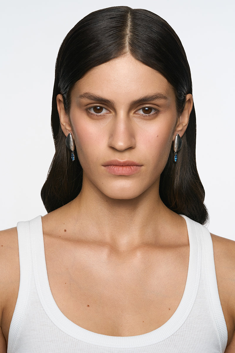 CANDY EARRINGS IN SILVER - CULT MIA