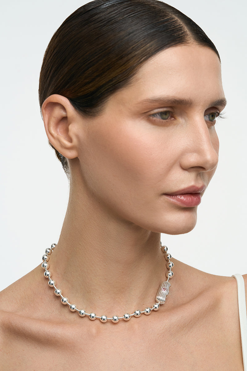 CANDY CHAIN IN SILVER - CULT MIA