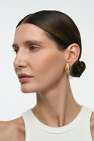 Gold Candy Earrings by Poché featuring playful, chunky gold earrings with a candy-inspired design.