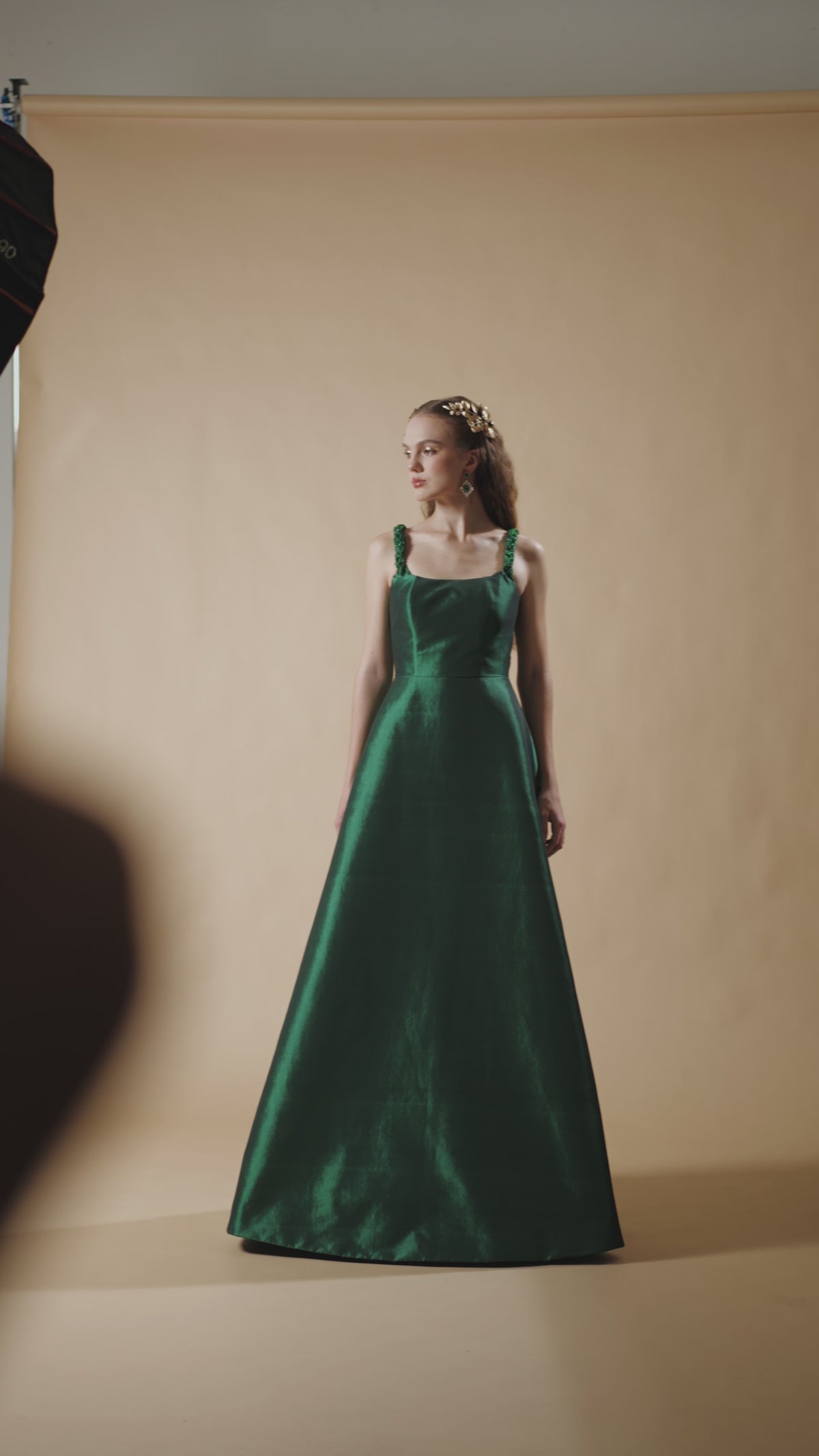 Robe Maix rose doublée de soie taffetas