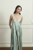 CHEMISE DE NUIT EN SOIE POUR FEMME WINDY
