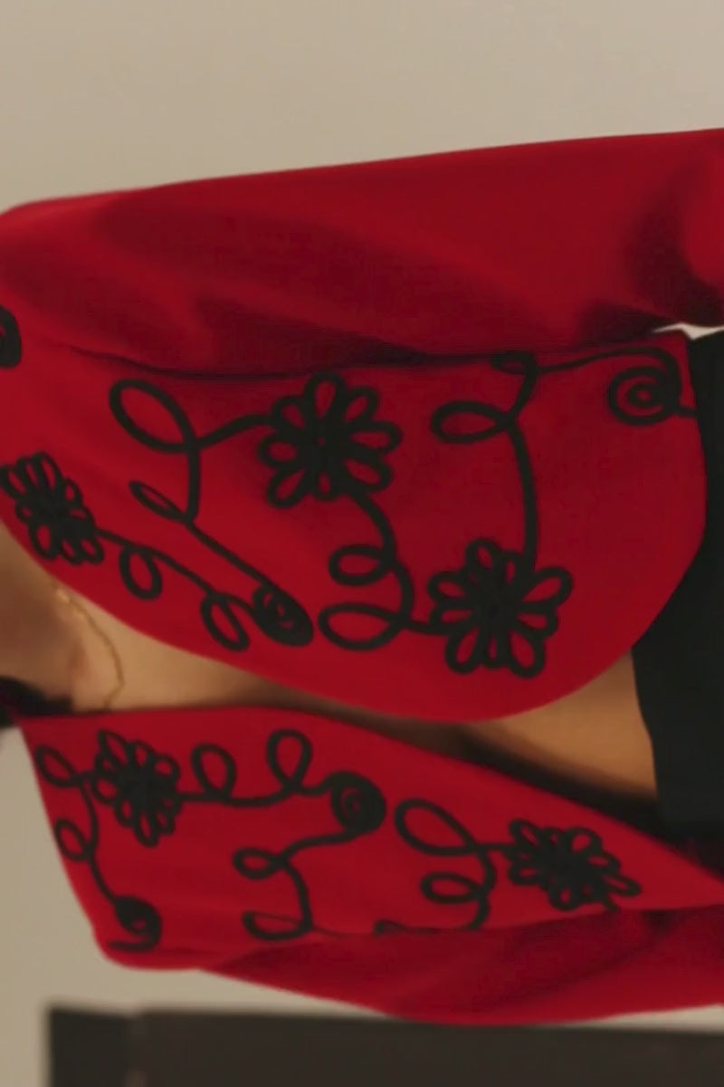 ROSALIA JACKET IN RED