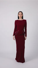 CREPE GOWN