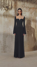 LONG-SLEEVE GOWN
