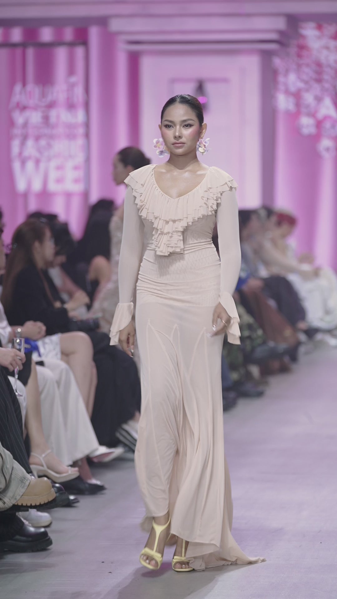 CULT MIA X VALENCIANI THE SERAPHINA MAXI DRESS