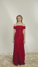 ROBE SCARLET DIAMOND