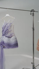 AMELIA ORGANZA AND TULLE DRESS IN VERI PERI