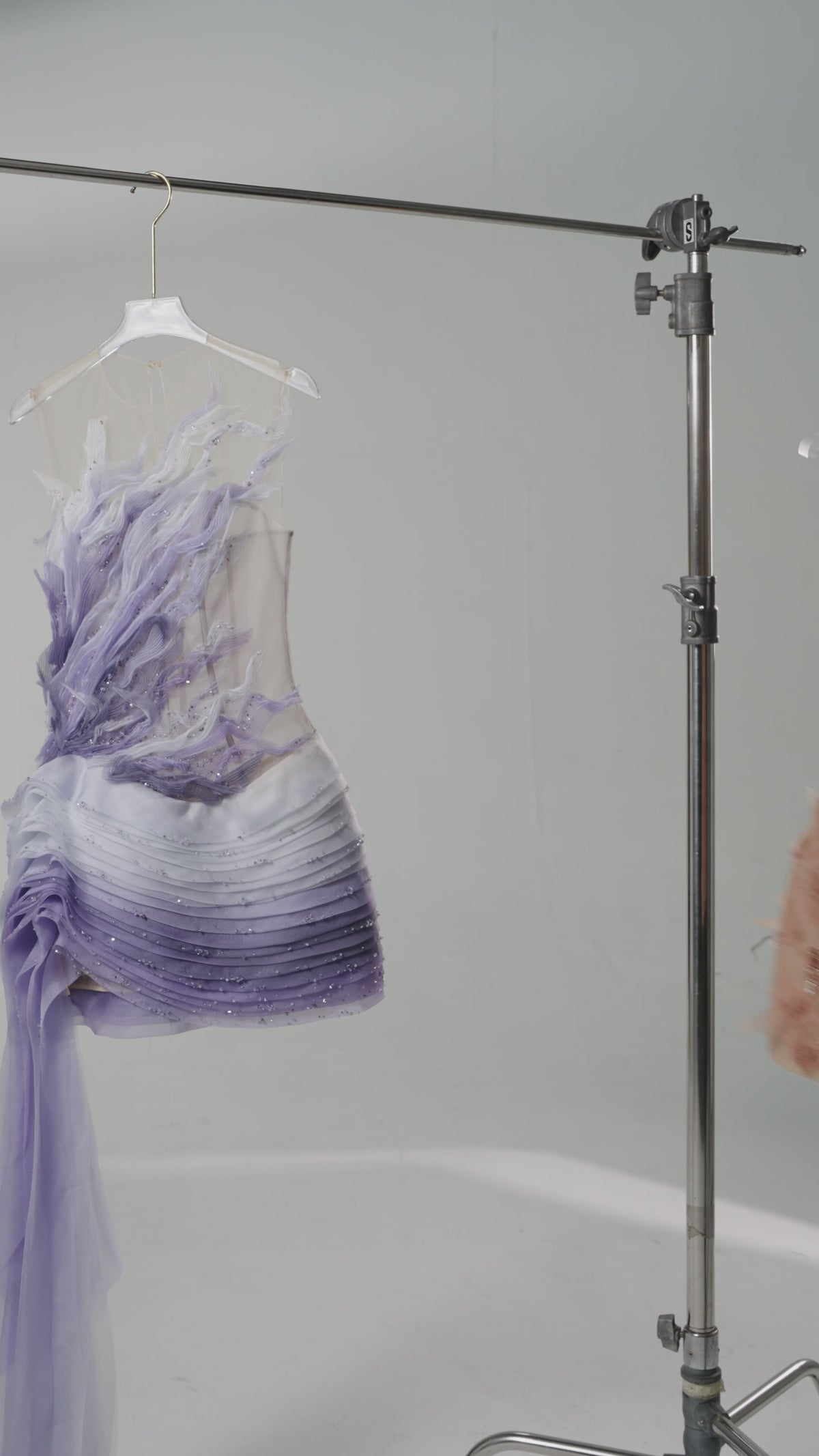 AMELIA ORGANZA AND TULLE DRESS IN VERI PERI