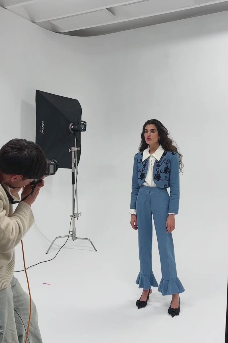 VESTE JUANA EN BLEU