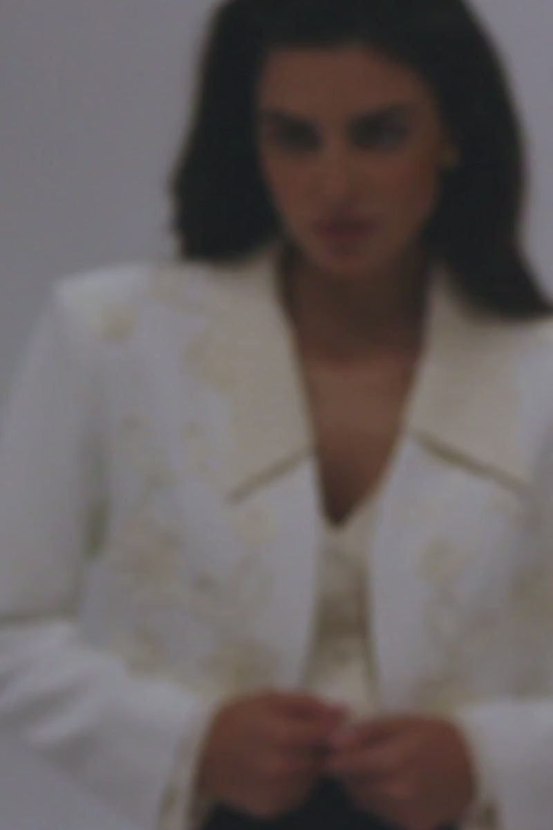 VESTE MARIA EN BLANC