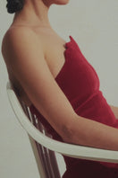 ROBE SARAY EN ROUGE