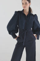 LILIANNE JUMPSUIT IN NAVY BLUE