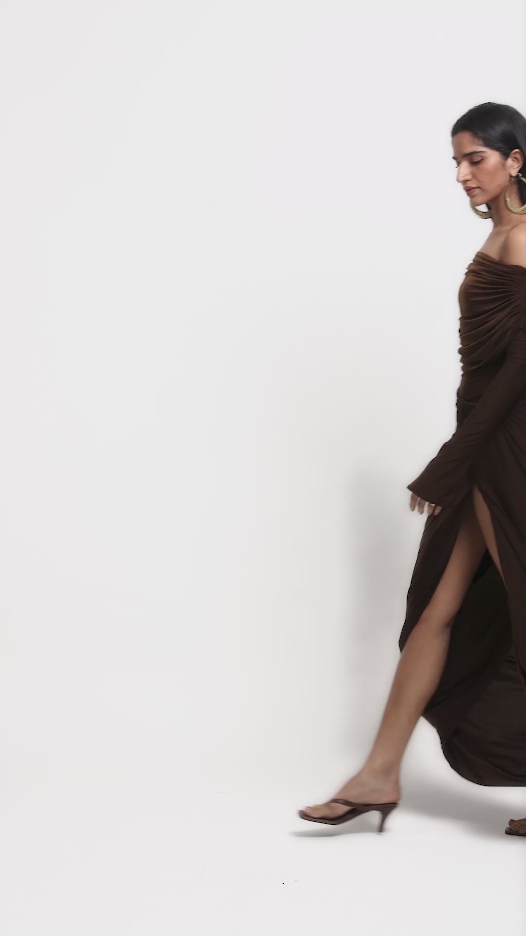 CARMEN OFF-SHOULDER MAXI DRESS