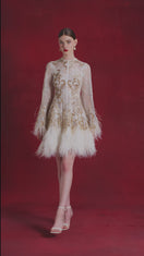 ROBE CYGNE IVOIRE
