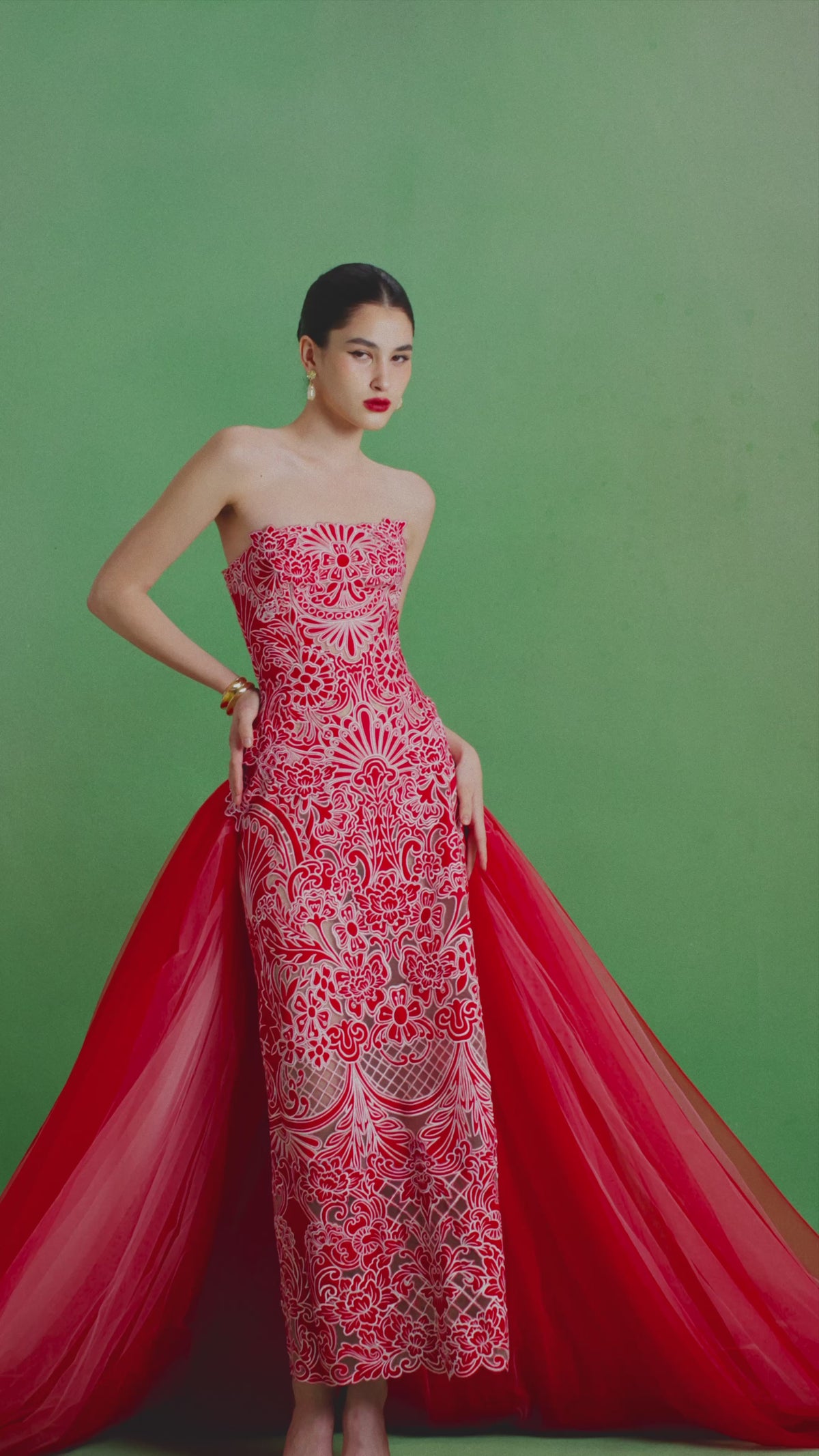 IMPERIAL PEONY GOWN