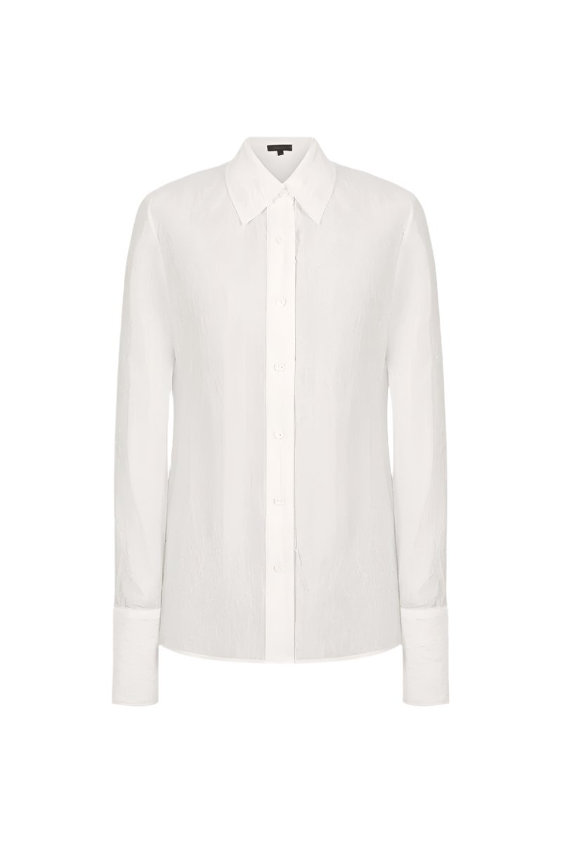 FITTED SHIRT IN WHITE - CULT MIA