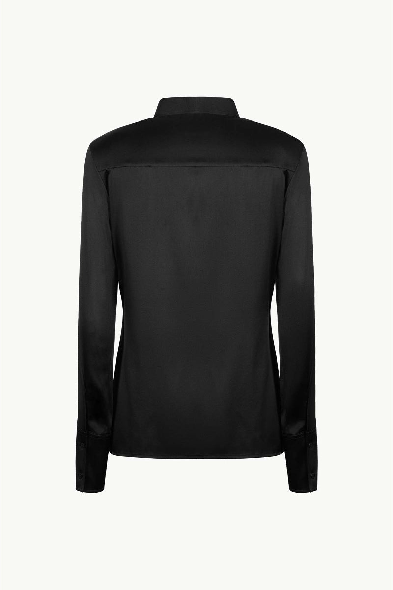 FITTED SHIRT IN BLACK - CULT MIA