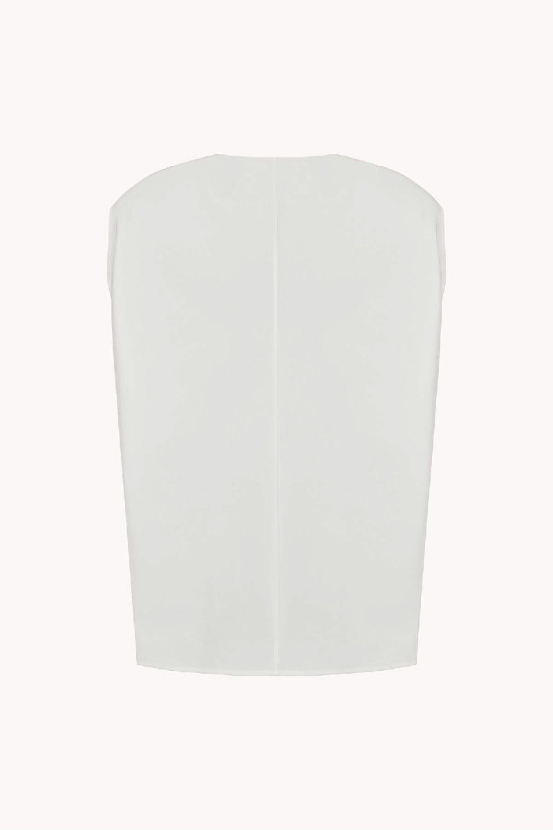 COLLARLESS WHITE SHIRTS - CULT MIA