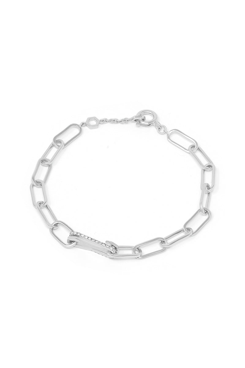 XAVI BRACELET IN SILVER - CULT MIA