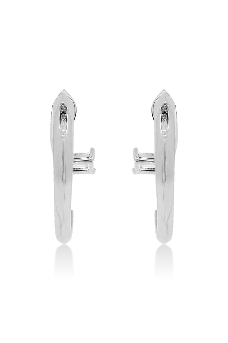 TEARS EARRINGS IN SILVER - CULT MIA