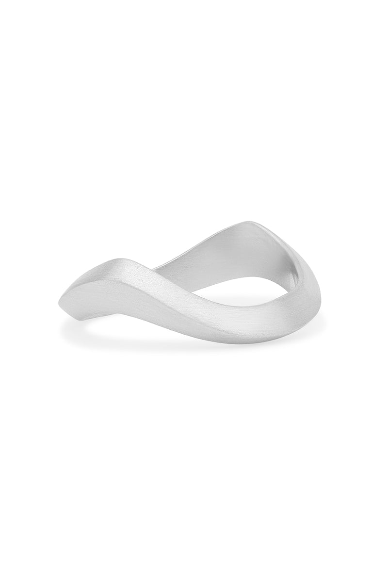 SAND RING IN PLATINUM - CULT MIA