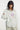 WHITE EMBROIDERED HOLE DETAIL TAILORED SHIRT | Sean Sheila | CULT MIA