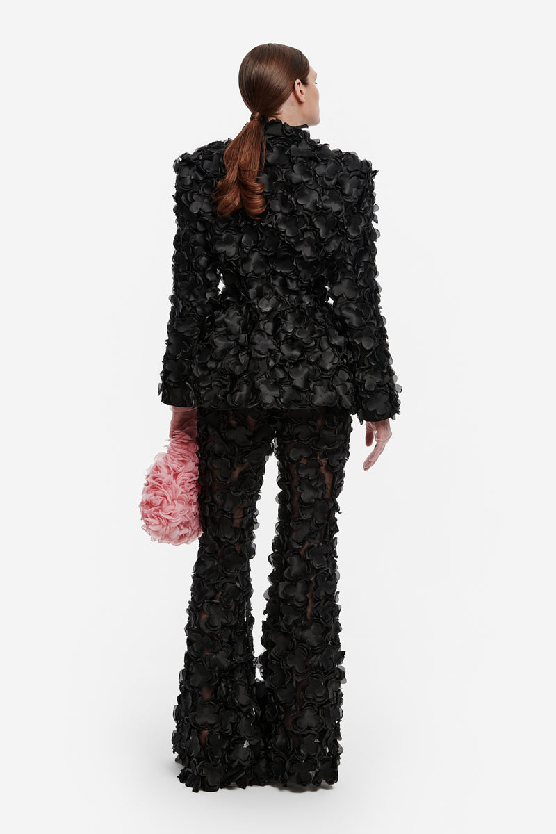 NOOR TROUSERS IN BLACK - CULT MIA