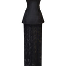 Rayane Bacha Seren corset and lace co-ords set with intricate detailing, showcasing a stylish and elegant lingerie ensemble.