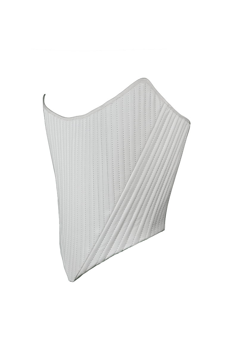 BAROQUE CORSET IN SNOW - CULT MIA