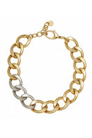 Gold chain necklace by Silvia Gnecchi, featuring a delicate, stylish design with a polished finish and versatile size.