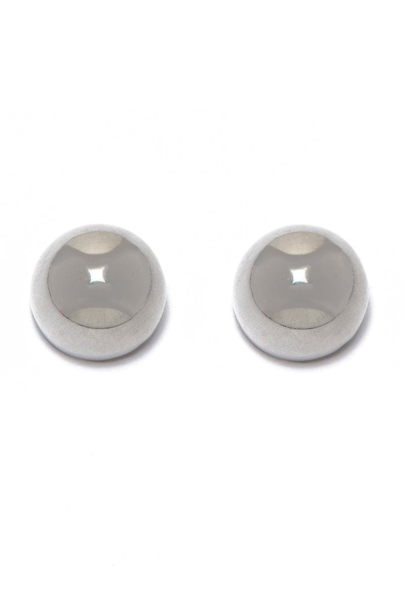 SADE SILVER CHUNKY EARRINGS | Silvia Gnecchi | CULT MIA
