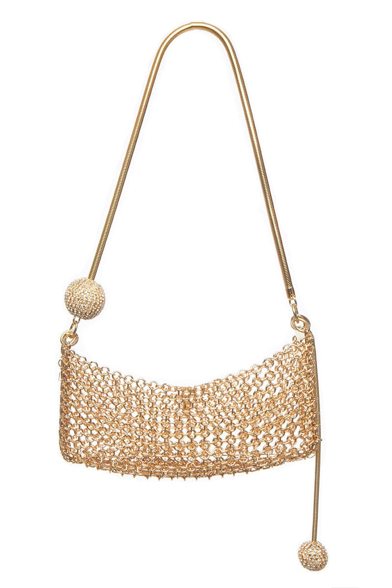 TRILLY GOLD CHAIN BAG | Silvia Gnecchi | CULT MIA