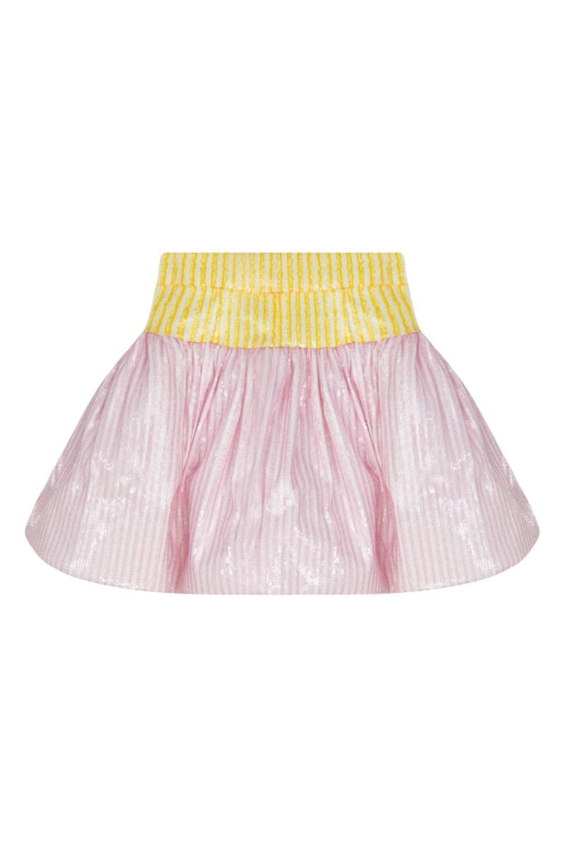 SEQUIN RUFFLE MINI SKIRT - CULT MIA