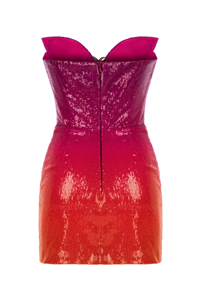STAR CORSET SEQUIN MINI DRESS | Sudi Etuz | CULT MIA